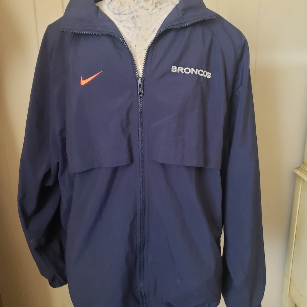 Mens Denver Broncos Nike sideline windbreaker